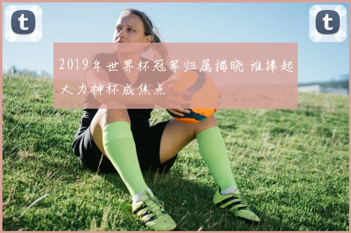 2019年世界杯冠军归属揭晓 谁捧起大力神杯成焦点